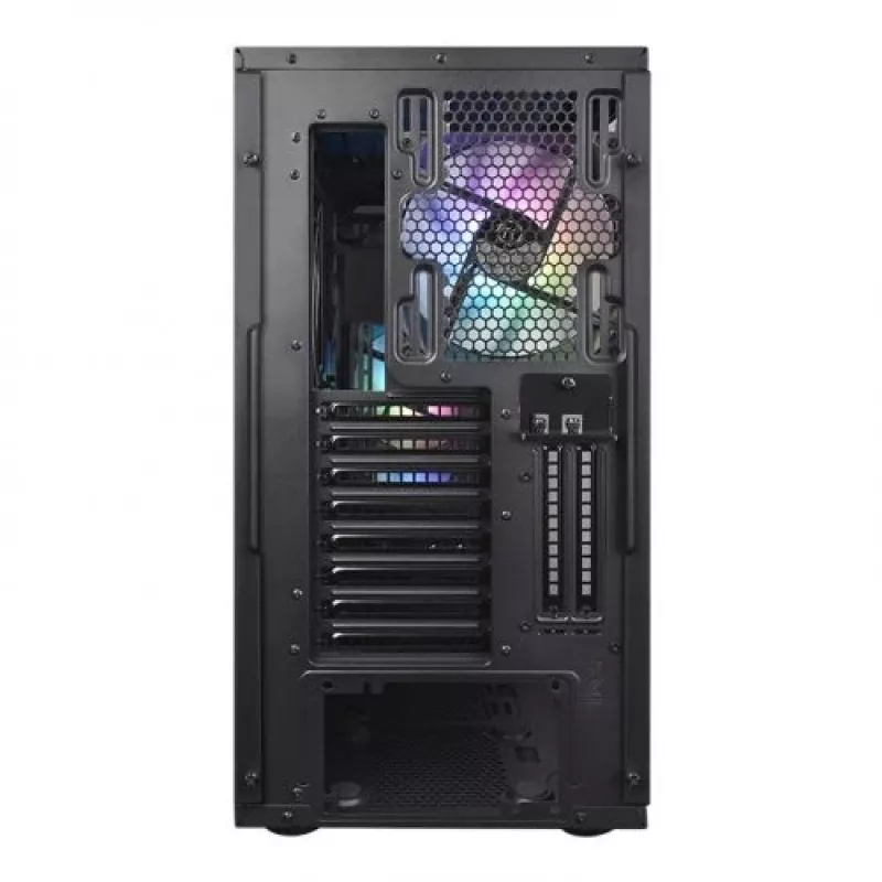 Thermaltake View 31 TG - ARGB Edition - MIDI bokštas - ATX - be maitinimo šaltinio (PS/2) - Juoda - USB/Garsas