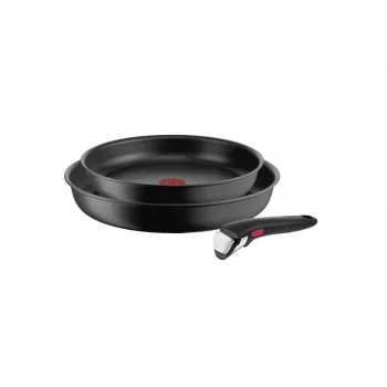 Keptuvių rinkinys Tefal L7649253 — 24 cm ir 28 cm, indukcinis, nuimama rankena