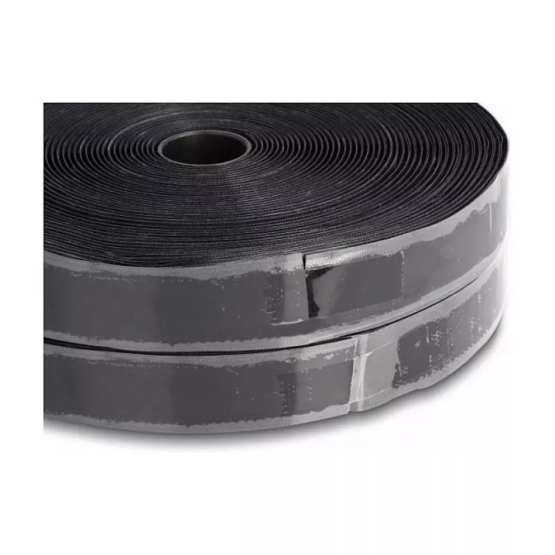 DeLOCK Heavy-duty lipnusis kabliuko ir kilpelės diržas, savaime lipnus, L 15 m x P 25 mm, juodas
