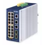 Valdomas jungiklis PLANET IGS-4215-16P2T2S IP30 16 prievadų L2/L4 Gigabit Ethernet PoE+