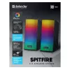 Garsiakalbiai PC Defender Spitfire 2.0 6W LED USB
