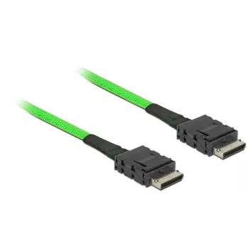 DeLOCK 85214 SAS kabelis 1 m, juodas, SFF-8611 - SFF-8611