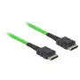 DeLOCK 85214 SAS kabelis 1 m, juodas, SFF-8611 - SFF-8611