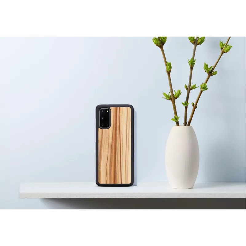 Man and wood Galaxy S20 Cappuccino Black – apsauginis dėklas Samsung Galaxy S20