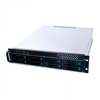 FANTEC SRC-2080X07-12G/6G (2023) 2U 48,3 cm (19 inch) talpyklos korpusas, be maitinimo šaltinio (1670)