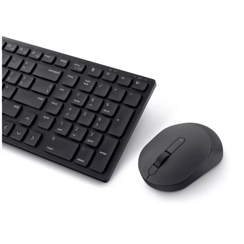 Belaidis klaviatūros ir pelės rinkinys Dell KM555 tylus, EST (QWERTY), 580-BBVQ