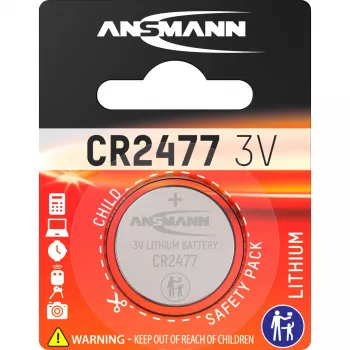 Vienkartinė baterija ANSMANN CR2477 3V ličio