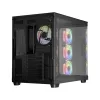 Korpusas LC-Power LC-8001B-ON Midi Tower Juodas
