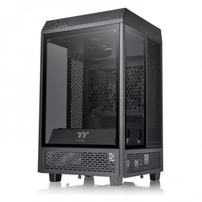 PC korpusas Thermaltake The Tower 100 Mini Tower Juodas
