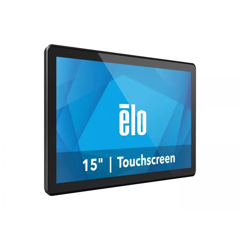 Elo Touch Solutions atviro rėmo lietimui jautrus monitorius (90L/63L/64L serija), 39,6 cm (15,6 colių), projekcinė talpinė, 10 lietimo taškų, Full HD, USB, USB-C, rinkinys (USB), juodas
