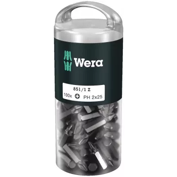 Wera 851/1 Z DIY 100 SiS atsuktuvų antgaliai 100 vnt.