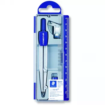 Kompasas Staedtler 550 60 Blue Silver