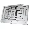 Alphacool Core Aliumininis Chrome Juodas Vario Galinė Plokštė 148.5x201.4x34.4mm