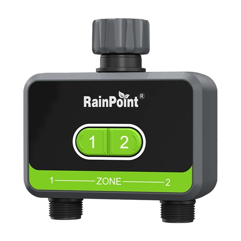 Laistymo valdiklis RainPoint HTV210B 2 zonų su programėlės valdymu