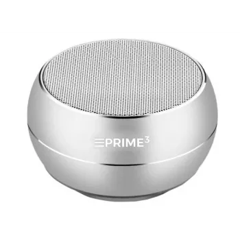 Prime3 ABT03SL belaidis Bluetooth garsiakalbis sidabrinis (5h baterija)