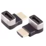 HDMI lyties keitiklis Microconnect HDM19F19MA2-8KU juodas, auksuoti kontaktai