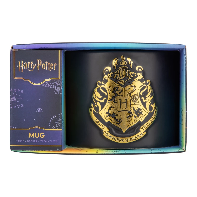 Paladone Hogwarts Crest reljefinė keramikinė puodelis