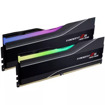 DIMM 48 GB DDR5-6000 (2x 24 GB) Dual-Kit, Arbeitsspeicher schwarz, F5-6000J4048F24GX2-TZ5NR, Trident Z5 NEO RGB, AMD EXPO