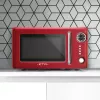 Mikrobangų krosnelė ETA Storio Red Solo – 20 L, 700 W, 5 galingumo lygių, 245 mm padėklas