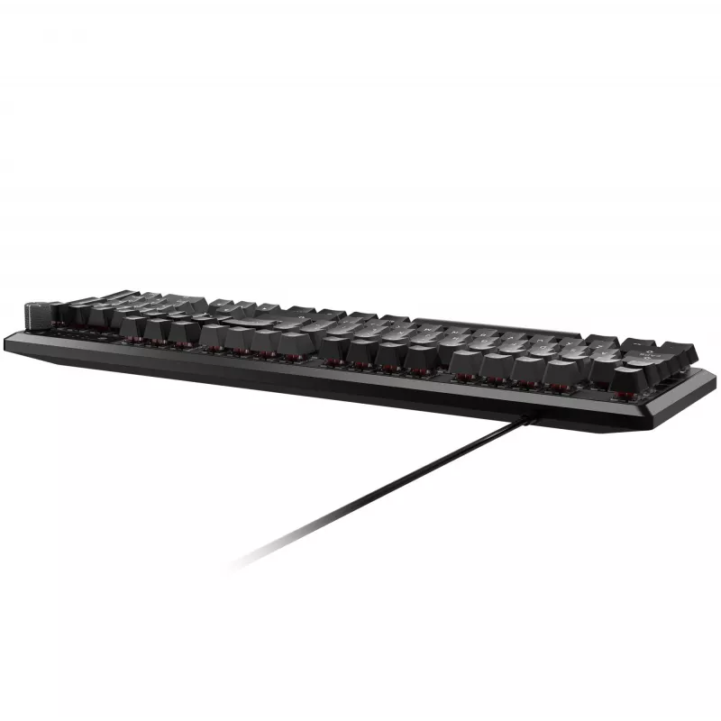 Klaviatūra Corsair K70 CORE RGB Gaming USB QWERTZ Vokiška Pilka
