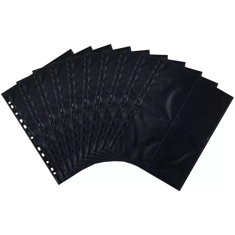 HERMA Fotophan foto kišenės 10x15 cm portretinės juodos 10 vnt.