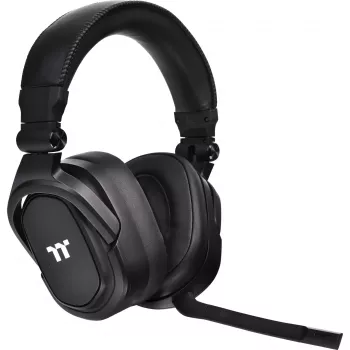 Ausinės Tt eSPORTS Argent H5 – uždedamos ant galvos, laidinės, 3,5 mm kištukas, juodos (GHT-THF-ANECBK-30)