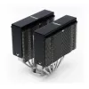 Montavimo rinkinys Noctua NA-HC4 chromax.black — Aliuminio šilumos šalintuvo priedas CPU, juodas