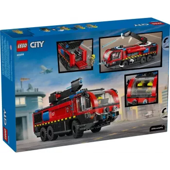 LEGO CITY 60499 Gaisrinis automobilis oro uostui