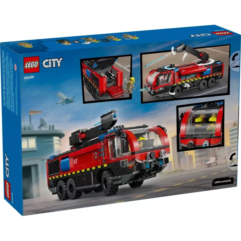 LEGO CITY 60499 Gaisrinis automobilis oro uostui