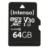 Intenso 64GB MicroSDXC UHS-I Class 10 atminties kortelė 3433490