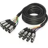 Behringer GMX-500 laidų rinkinys 8 x XLR F - 8 x XLR M 5 m