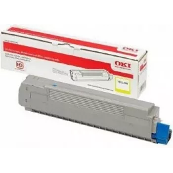 Originalus OKI toneris 46443101 geltonas, didelės talpos, C833/C843 serijai