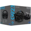 Logitech G G923 SE vairas su pedalais ir svirtimi, USB 2.0, PC, PlayStation 4, PlayStation 5 (991-000531)