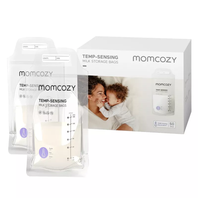 Momcozy Motinos pieno maišeliai 50 vnt.