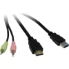 KVM jungiklis Inter-Tech IPC AS-22HUS 2 prievadai USB