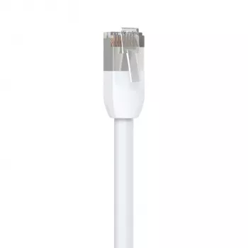 Ethernet jungiamasis kabelis UBIQUITI UACC-CABLE-PATCH-OUTDOOR-1M-W Cat5e RJ-45 į RJ-45, 1 m, baltas, S/UTP, TPE apvalkalas