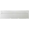 Belaidė klaviatūra CLEVETURA CLVX 1 Touch-On-Keys AI — ANSI US Mac išdėstymas, žirkliniai jungikliai, aliumininis korpusas, interaktyvus RGB