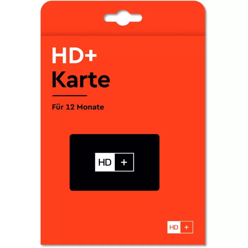 HD plus HD+ kortelė su 12 mėn. HD+ kanalų paketu