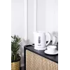 Mesko virdulys MS 1376 | Elektrinis | 850 W | 0,8 L | Plastikinis | 360° sukamas pagrindas | Baltas