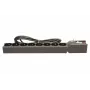 Lestar Lxa 816 Ga apsauginis filtras, 8 lizdai, 3m, juodas