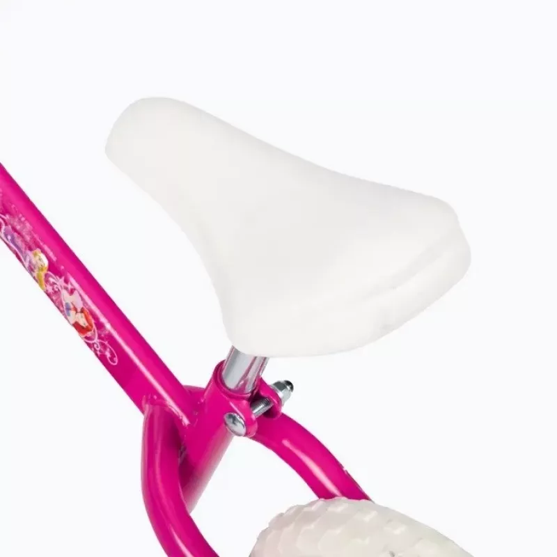 Dviračio pusiausvyros treniruoklis HUFFY Princess 10 colių vaikams, be pedalų, lengvas rėmas, putplasčio padangos