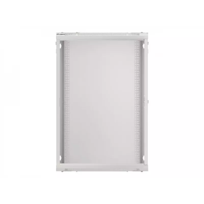 Lanberg sieninis montavimo stovo spintas 19'' 18U 600x450 mm pilkas (stiklinės durys)