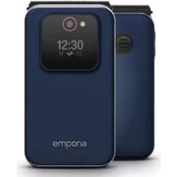 Emporia JOY-LTE 7,11 cm (2,8 colio) 115 g Mėlynė Sulankstomas telefonas senjorams