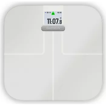 Garmin Index S2 išmaniosios kūno svėrimo svarstyklės, balta