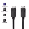 DisplayPort kabelis Qoltec 50373 2 m Juodas