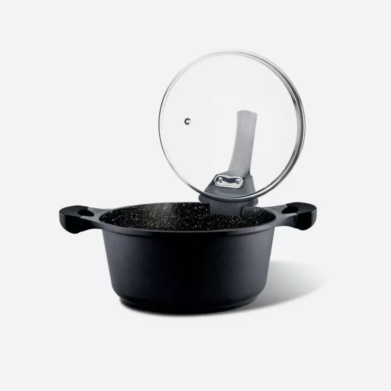Puodas Pensofal Saxum 20 cm su stiklo dangčiu