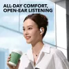 Ausinės Soundcore AeroFit 2, atviro tipo, belaidės Bluetooth, baltos