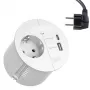 Maitinimo juosta Bachmann LOOP IN CHARGE 1xCEE7/3 1xUSB 938.301