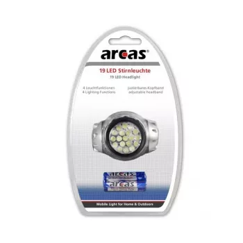 Arcas Headlight 19 LED priekinis žibintas su 4 šviesos režimais