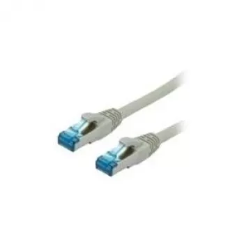 VALUE - Pataisos laidas - RJ-45 (M) - RJ-45 (M) - 50 cm - UTP - CAT 6a - presuotas - Pilka (21.99.0870)